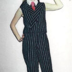 Bonnie Pinstriped Suit