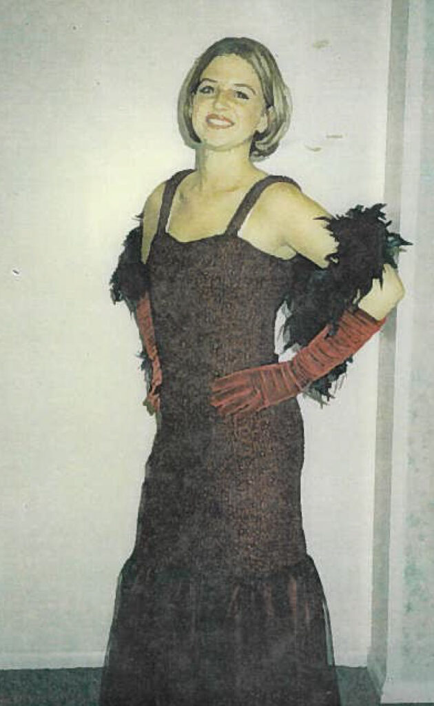 Burgundy Evening Wear