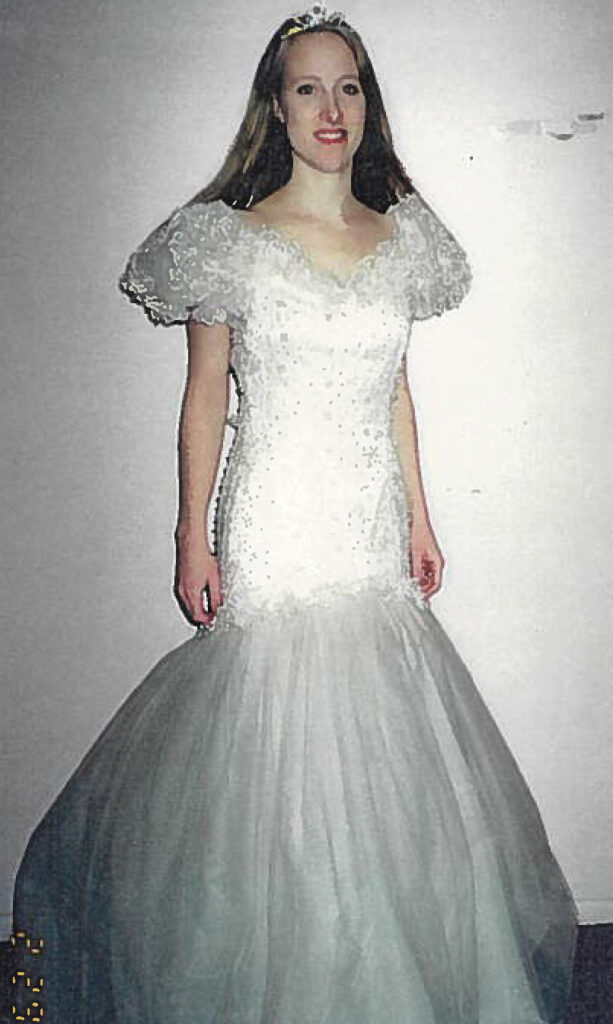 White Ball Gown (First Attendant)