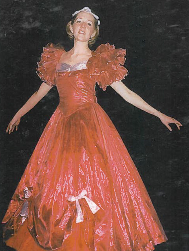 Red and Silver Ball Gown (Fred and Felicia)